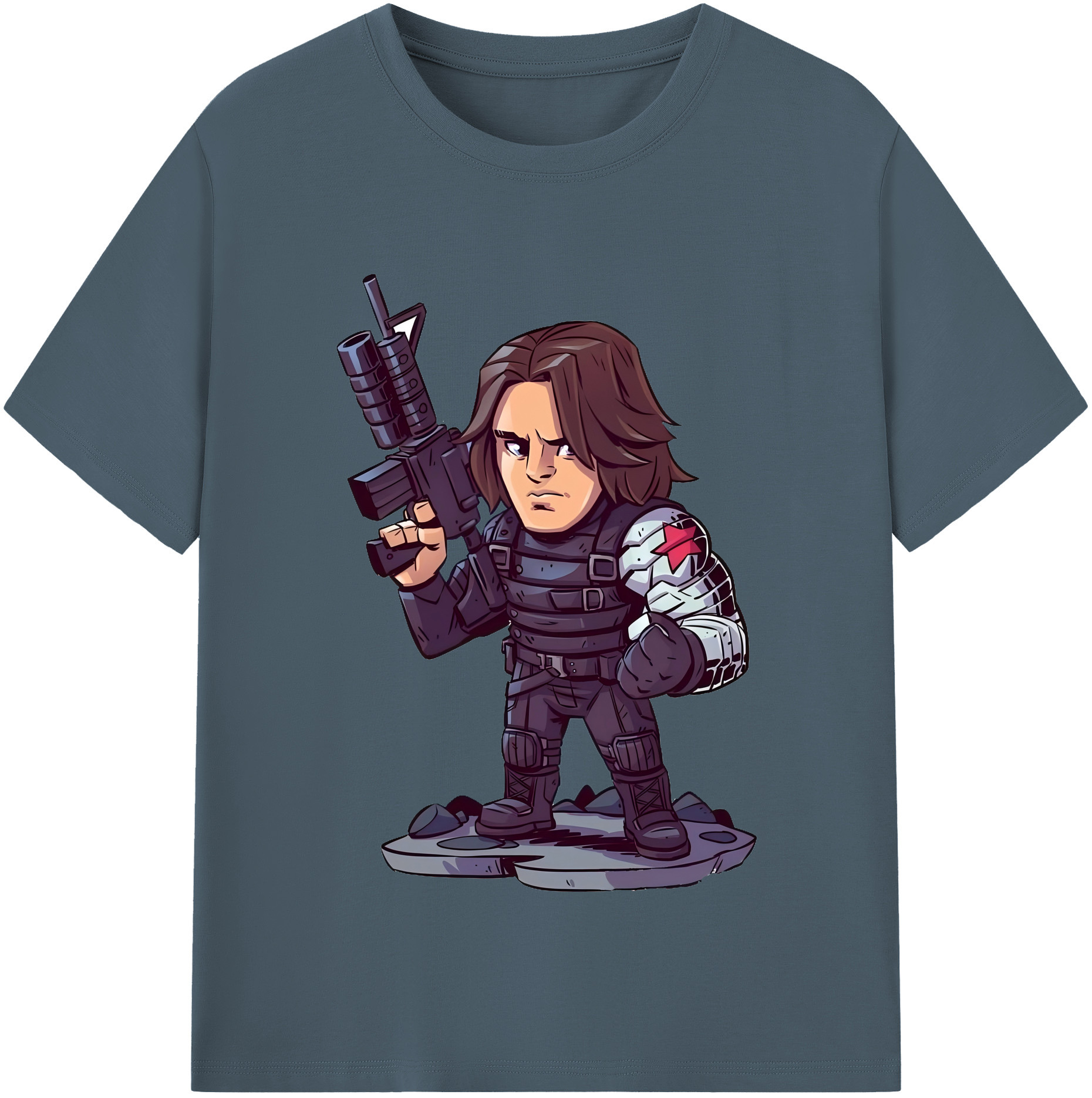 （画像用） アベンジャーズ The Avengers 綿100％半袖Tシャツ（フロントプリント）